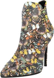 Женские закрытые ботильоны YDN с заостренным носком, вырезом V и высокими каблуками-стилетто, на молнии, для официальных мероприятий и деловых встреч, размеры 4-16 US, Butterfly