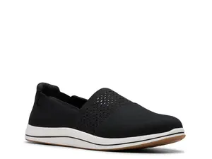 Слипоны Breeze Vibe - женские Clarks, Black