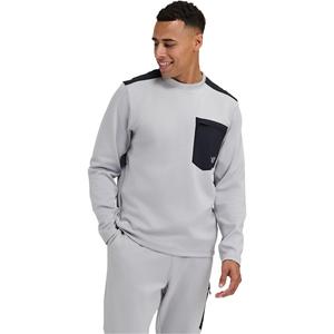 Мужская флисовая толстовка Spectrum с круглым вырезом Blackstrap, Ash