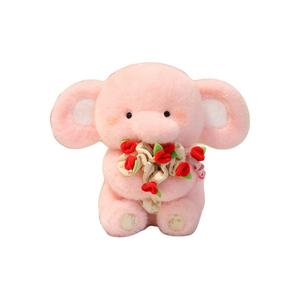 AOLETU Плюшевая кукла Rose Elephant высотой 30 см