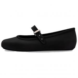 Повседневные однобортные туфли на плоской подошве для женщин Melissa, Black