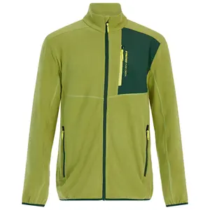 Флис Protest Pallas Outdoor full zip, зеленый