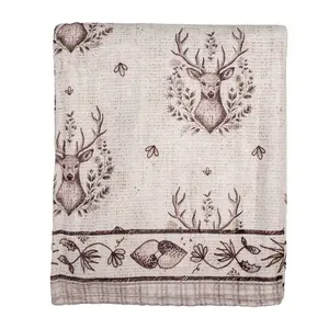 Покрывало Clayre&Eef, бежевый