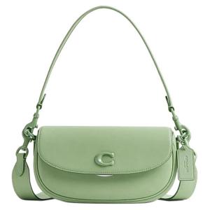 COACH Сумка через плечо из коровьей кожи среднего размера женская светло-фисташкового цвета