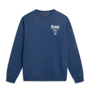 Спортивная мода коллекция свитшот unisex LINING, синий