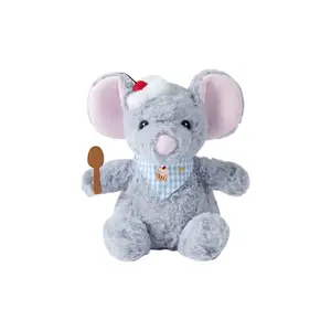 Плюшевая кукла Chef & Mouse высотой 15 см OLOEY