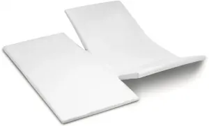 Простыня "Золушка" на подкладке "Satin Split Sundays", для топперов высотой до 15 см Cinderella 200х210 см, 1 шт., белый