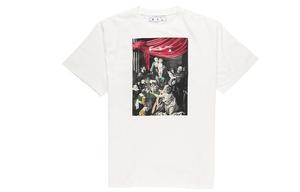 OFF-WHITE Мужская футболка, Белый