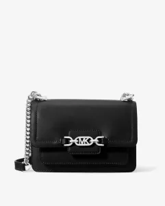 Женская кожаная сумка через плечо Heather с регулируемой ручкой Michael Michael Kors, черный