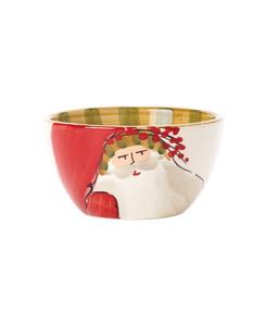 Миска хлопьев «Старый Святой Николай» VIETRI, цвет striped