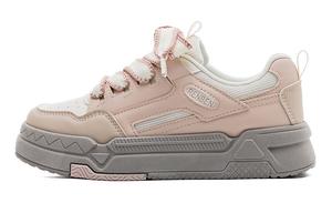 Кроссовки RENBEN Skateboarding Shoes Women's Low-top, бежевый/синий