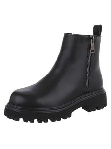 Ital-Design Черные туфли на высоком каблуке