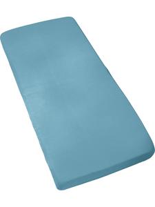 Redbest  Детская простыня из трикотажа, цвет «Сан-Франциско», дымчато-голубой