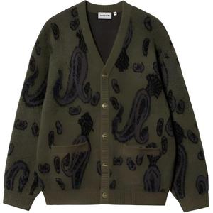 Кардиган Medford Paisley jacquard Carhartt WIP, зеленый