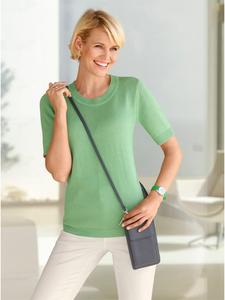 Свитер с короткими рукавами в яблочном цвете WITT WEIDEN