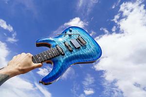 Электрогитара Schecter DIAMOND SERIES California Classic - Transparent Sky Burst 6-String Electric Guitar w/ Hard Case