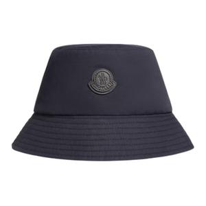 Moncler Кепка-ведро с логотипом, Marine Blue