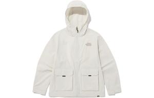 Куртка унисекс белая The North Face, белый