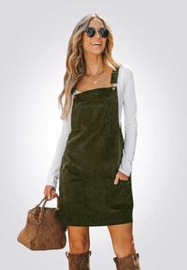 Платье Cupshe OVERALL, Olive