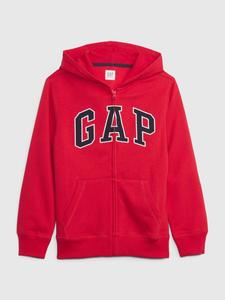 Детская толстовка на молнии Gap, красный
