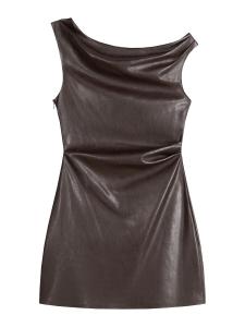 Мини платье Bershka, Chocolate