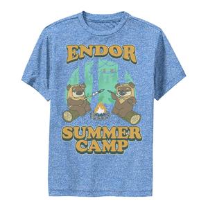Футболка с рисунком «Летний лагерь Эндор» для мальчиков 8–20 лет Star Wars