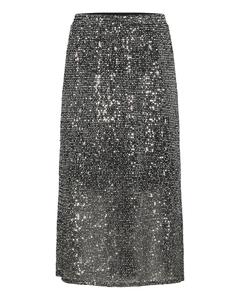 Юбка KAFFE CURVE Laila, серебряный