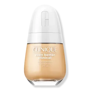 Тональный крем-сыворотка Even Better Clinical Serum Foundation с широким спектром защиты SPF 25 Clinique, WN 56 Cashew (medium fair, warm-neutral undertones)