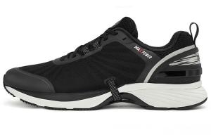 DO-WIN Амортизирующие, противоскользящие, износостойкие поддерживающие низкие кроссовки для повседневного бега Унисекс Черный Белый DO-WIN
