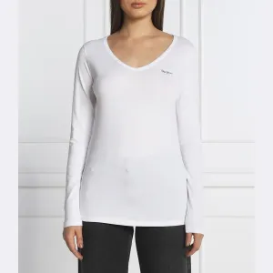 Блузка Corine стандартного кроя Pepe Jeans London, белый