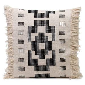 Чехол на подушку Gözze Boho Style, 50x1x50 см, антрацитовый
