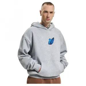 Худи Mister Tee Le Papillon Heavy Oversize, серый