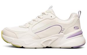 Кроссовки женские BOBS BAMINA с низким верхом, белые/фиолетовые Skechers