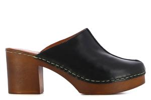 Сабо Кракен на каблуке Camila'S, черный