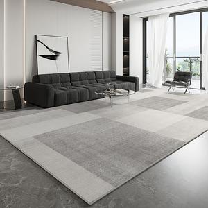 Budis Ковер 200х400 см для гостиной/спальни, не скользящий, утолщенный петлевой ворс, Nordic Simple Elegant, Gray Castle 06