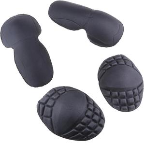 4 шт. наплечники и налокотники, защитная экипировка для тела, легко чистятся, съемные, со встроенной защитой, защитные накладки для взрослых Mqetly