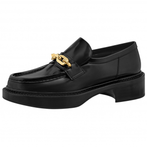 LOUIS VUITTON Лоферы женские LV Academy, черные