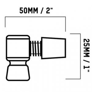 Wayside CO2 Резьба на насосе Blackburn, цвет One Color
