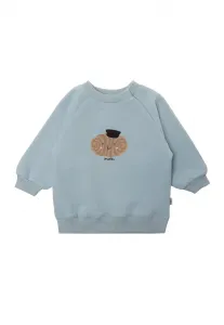 Толстовка Liliput "Franzbrötchen" с милым принтом Franzbrötchen, голубой