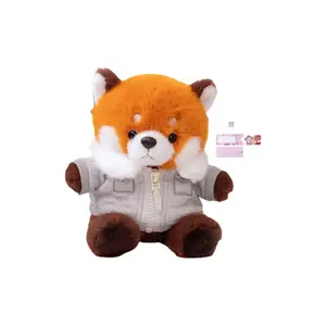 Крутая модная плюшевая кукла панда высотой 20 см AOLETU, серый