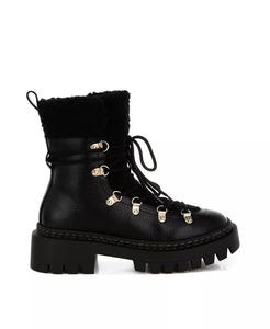 Сапоги из флиса и искусственной кожи Omul London Rag, черный