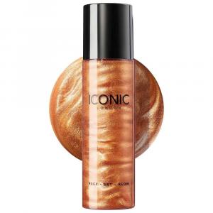 Iconic London Prep-Set-Glow Увлажняющий сияющий закрепляющий спрей, цвет Glow