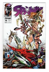 Spawn #9 First Appearance of Neil Gaiman's Angela (Spawn) (Image Comics)