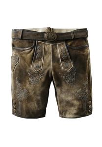 Кожаные брюки AMMERSEE Maddox, коричневый