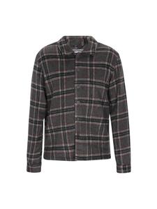 DreiMaster Мужская рубашка серого многоцветного цвета