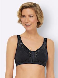 Бюстгальтер с застежкой спереди без косточек, черный SPEIDEL