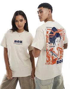 Футболка PRNT «Сила в тишине» в цвете «песок»