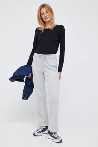 Рубашка с длинным рукавом United Colors of Benetton, черный