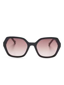 Солнцезащитные очки в шестиугольной оправе Carolina Herrera, черный