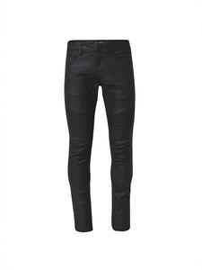 Джинсы скинни байкерского кроя ЧЕРНОГО цвета KOROSHI